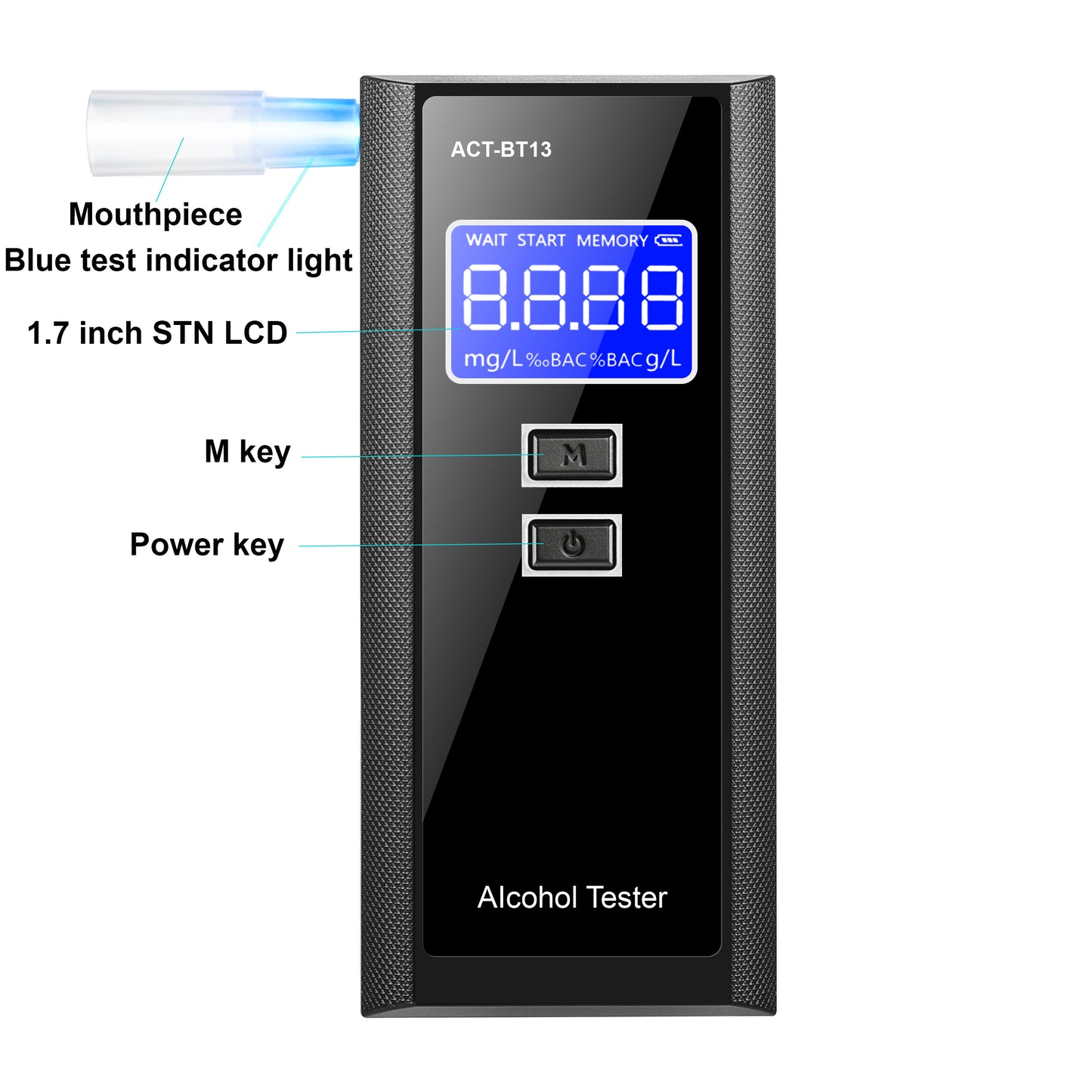 ACT-BT13 - ALCOTECH breathalyzer