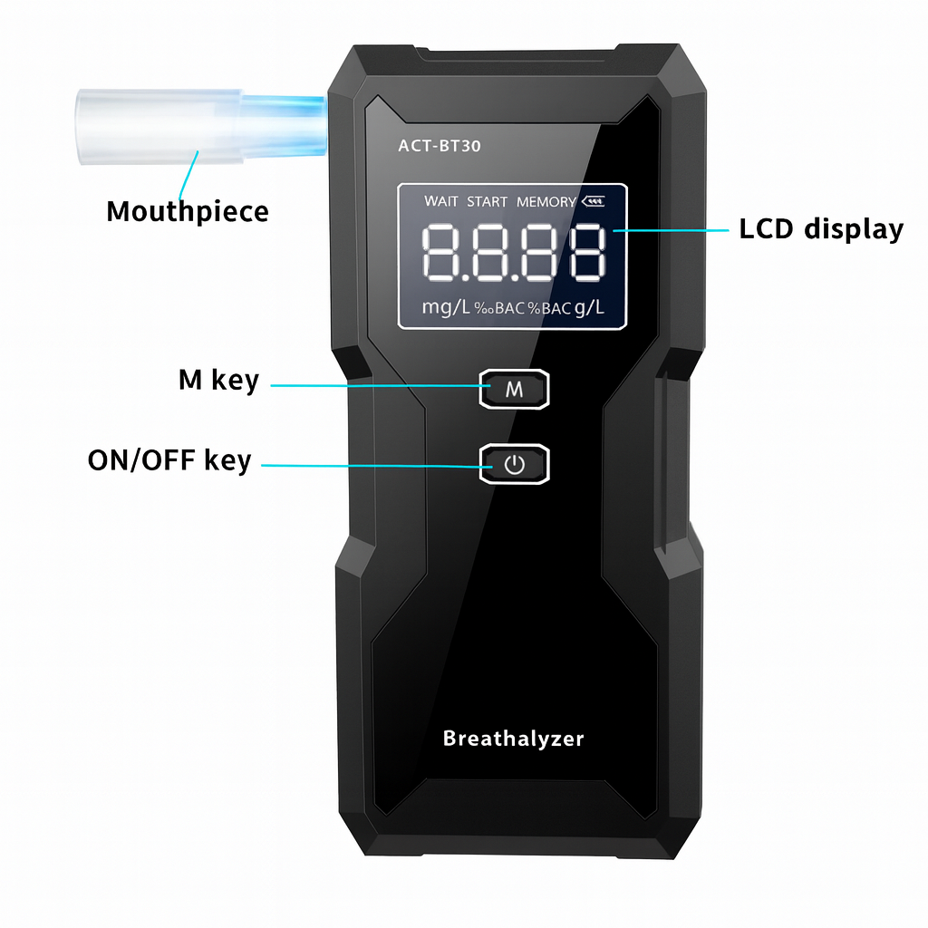 ACT-BT30 - ALCOTECH breathalyzer